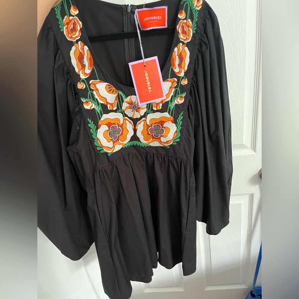 NWT double J dolly embroidered dress